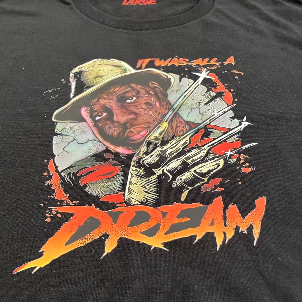 Biggie | Freddy - Notorious Big “iT Was All A Dream” Juicy Men’s Black Tee